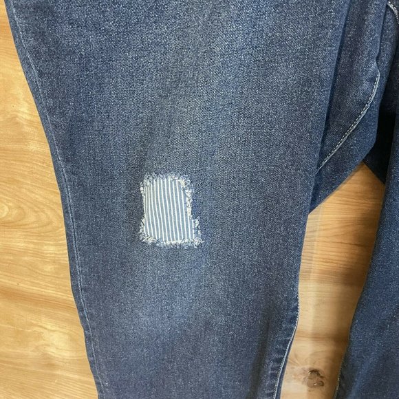 lane bryant womens sz 24 mid rise girlfriend crop - Picture 3 of 8